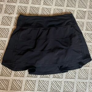 Lululemon black tennis skirt